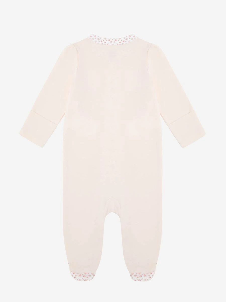 Ralph Lauren Kids Pink Logo Babygrow for Baby Girls