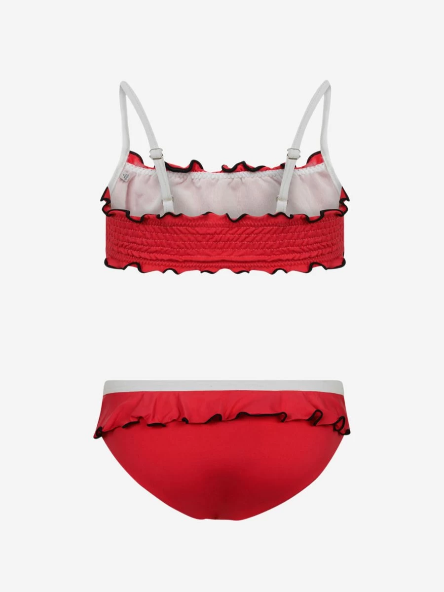 Moncler Enfant Girls Coral Bikini Swimwear for Kids