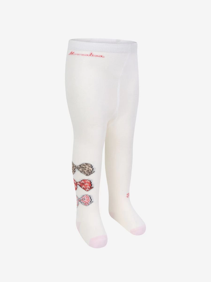 Monnalisa Baby Girls Hello Kitty Printed Tights - Soft & Stretchy Leggings for Infants
