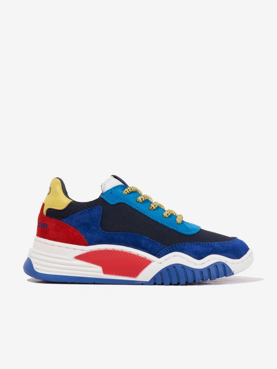 MARC JACOBS Boys Multicolor Lace-Up Sneakers for Active Kids