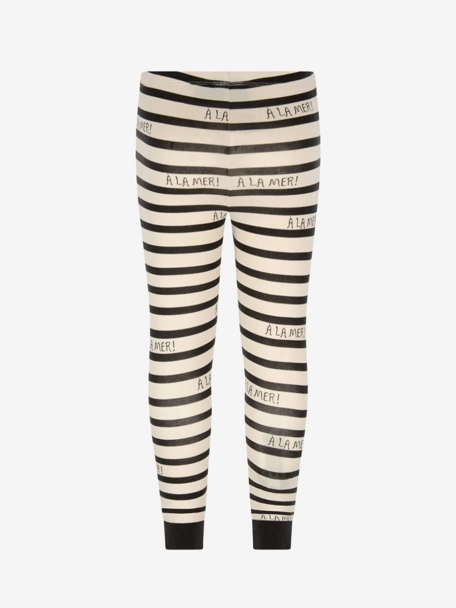 Mini Rodini Boys' Cotton Striped Leggings - Comfortable Kids' Pants for Play & Everyday Wear