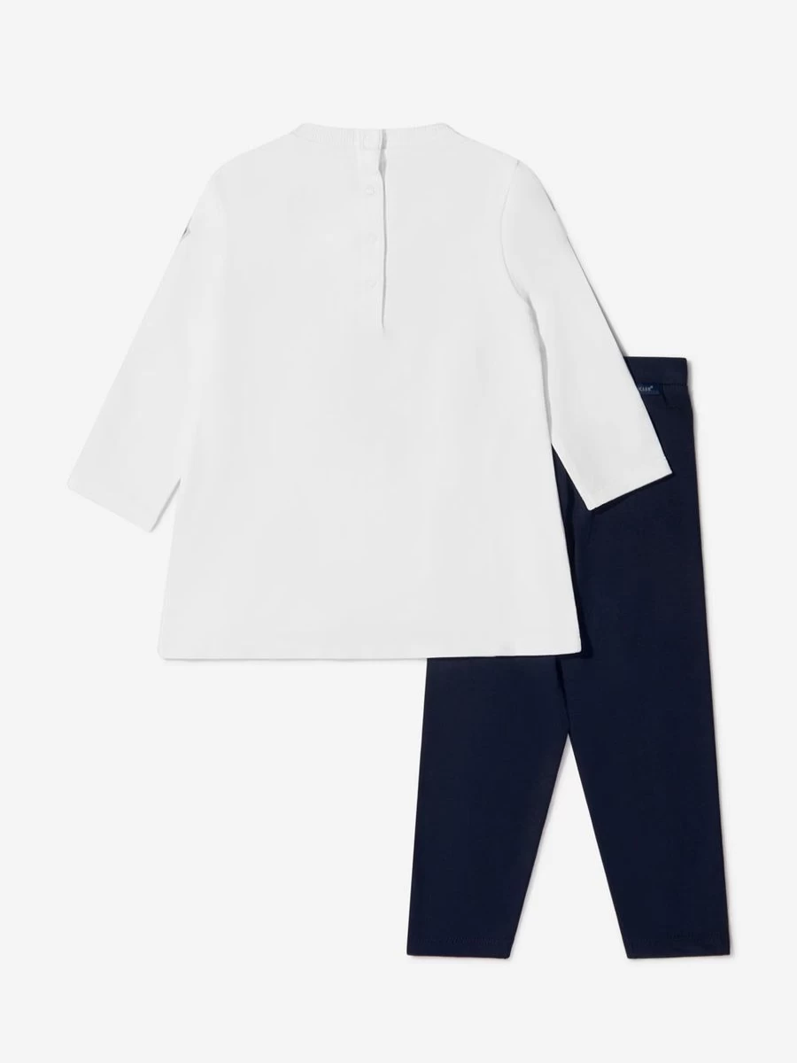 Moncler Enfant Baby Girls Logo Print Tracksuit - Stylish & Comfortable Outfit