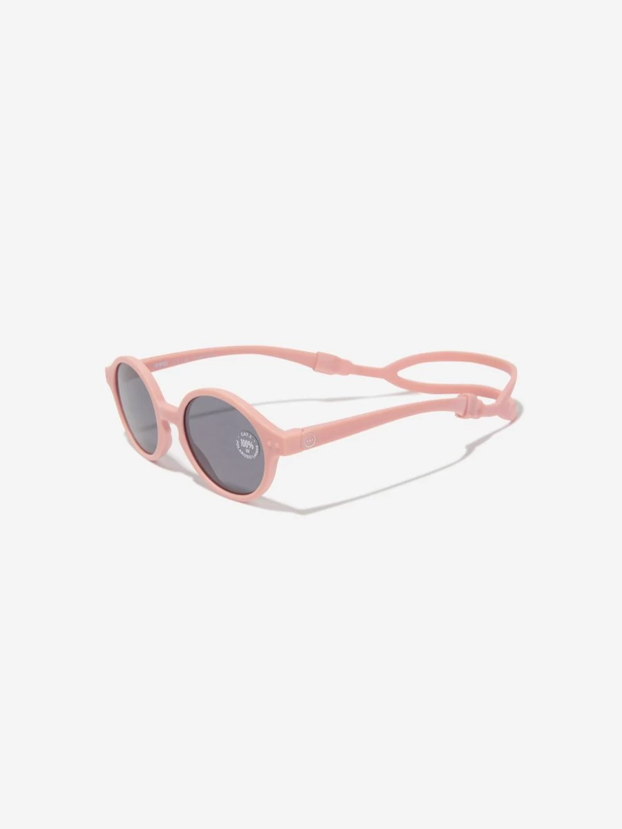 Izipizi Girls' Orange Mini Iconic Sunglasses for Kids – Stylish & UV Protection