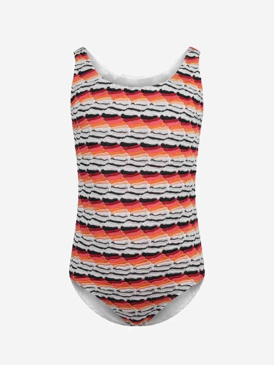 "Missoni Teen Girls' Patterned Swimsuit – Stylish & Trendy Swimwear for Teens"