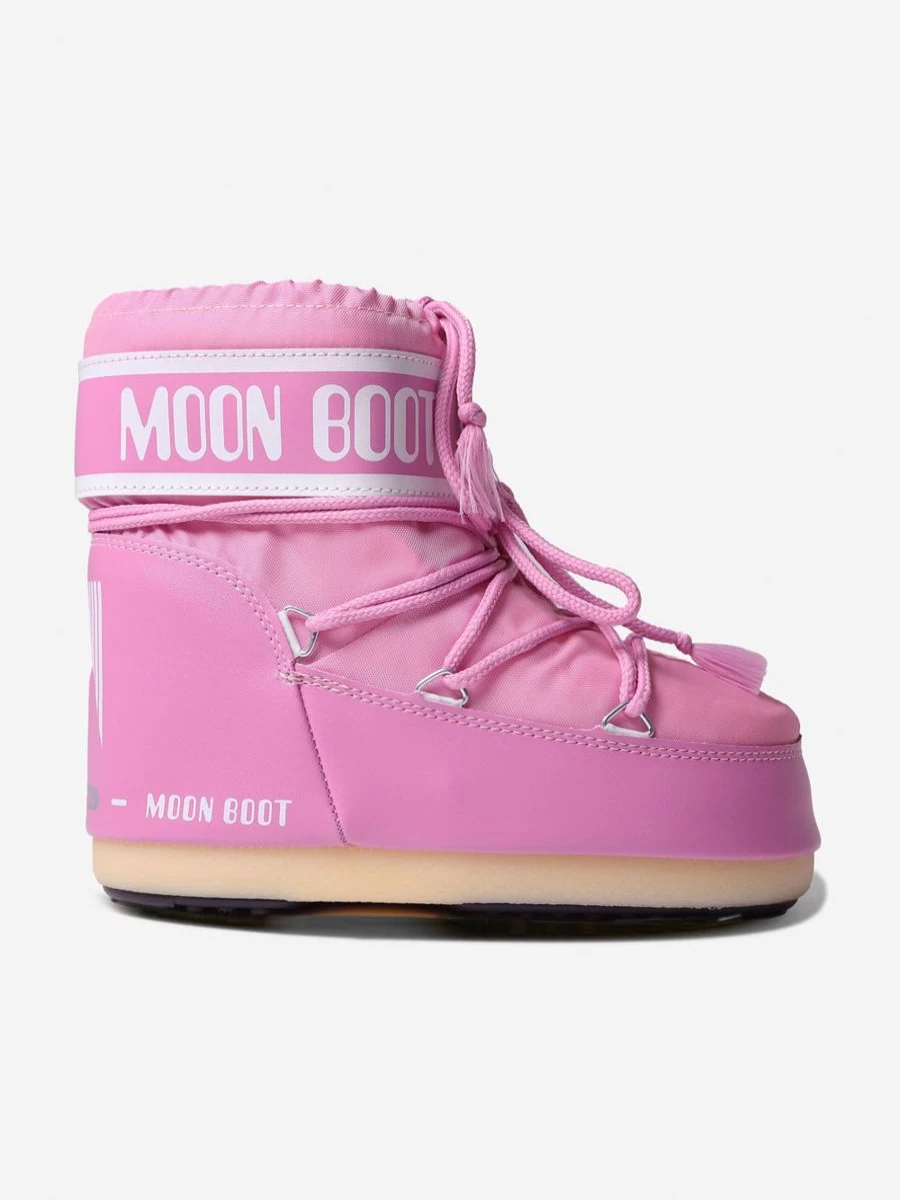Moon Boot Girls Icon Low Boots - Stylish Winter Footwear for Girls | Childsplay Clothing