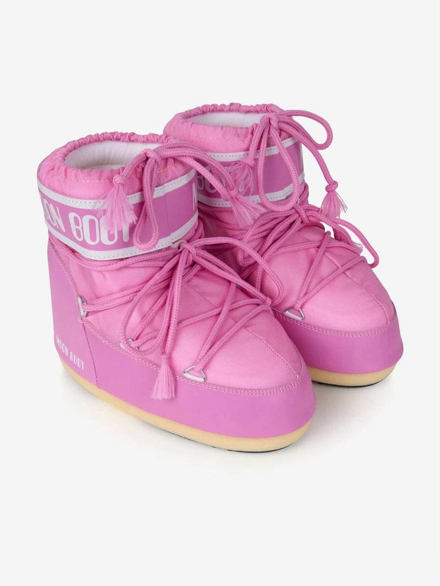 Moon Boot Girls Icon Low Boots - Stylish Winter Footwear for Girls | Childsplay Clothing