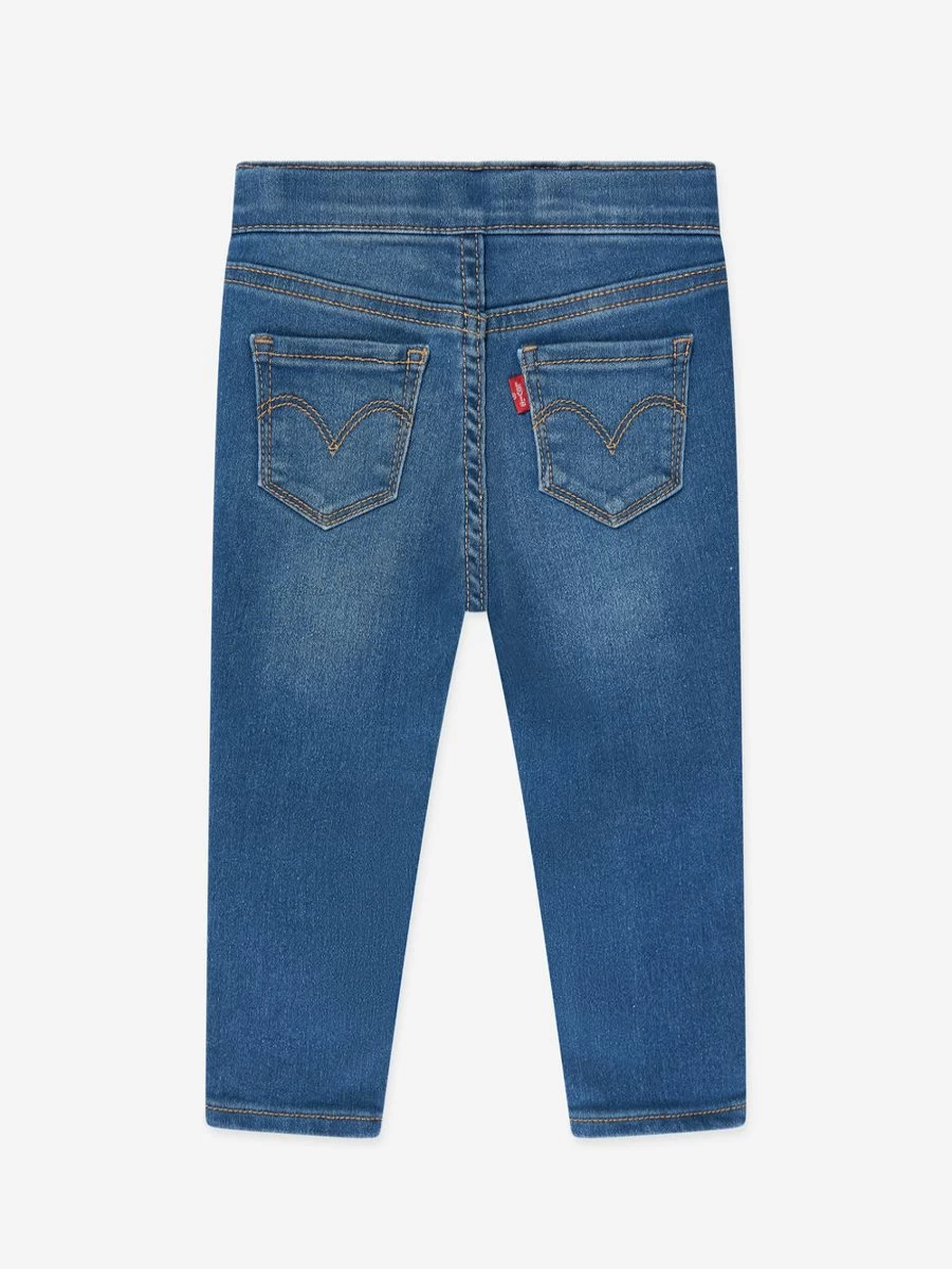 Levi's Kids Girls' Stretch Pull-On Jeggings - Comfortable & Stylish Toddler Pants