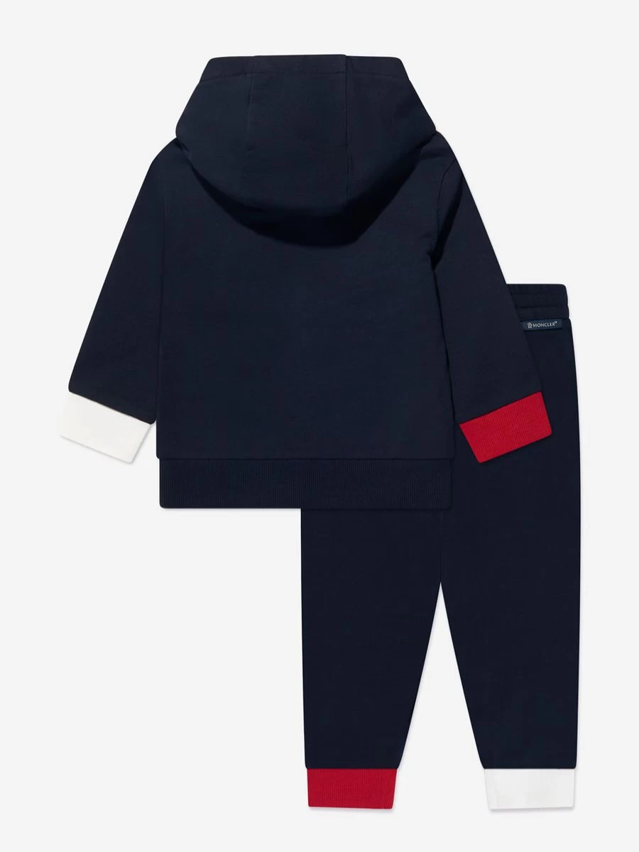 Moncler Enfant Baby Boys Navy Logo Tracksuit - Stylish & Comfortable Outfit