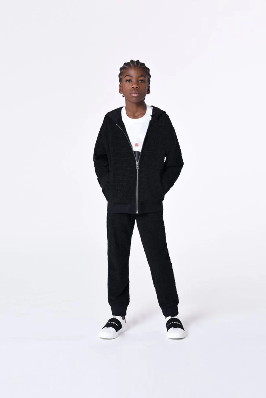 Givenchy Teen Boys 4G Logo Black Tracksuit