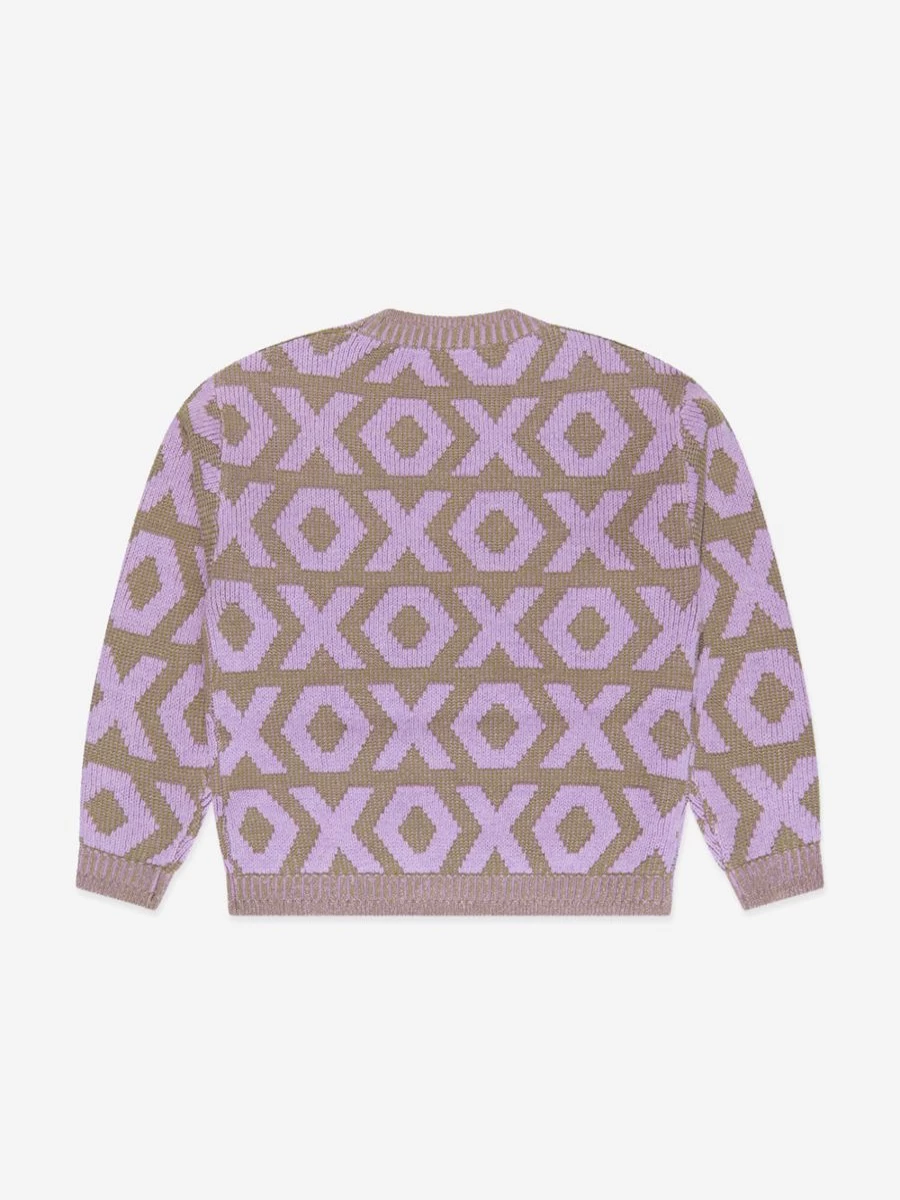 Acne Studios Boys Purple Mini Kozu Jumper for Kids