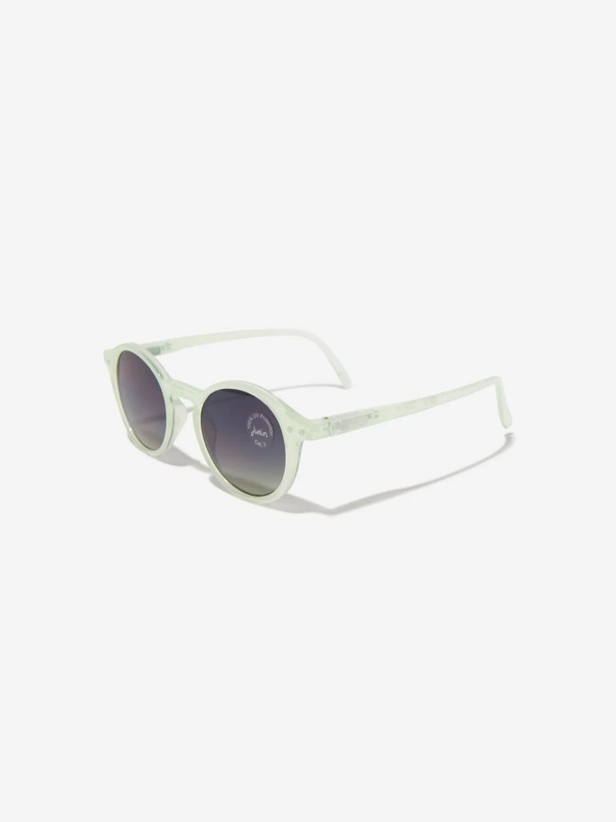 Izipizi Girls' Mini Iconic Green Sunglasses for Kids