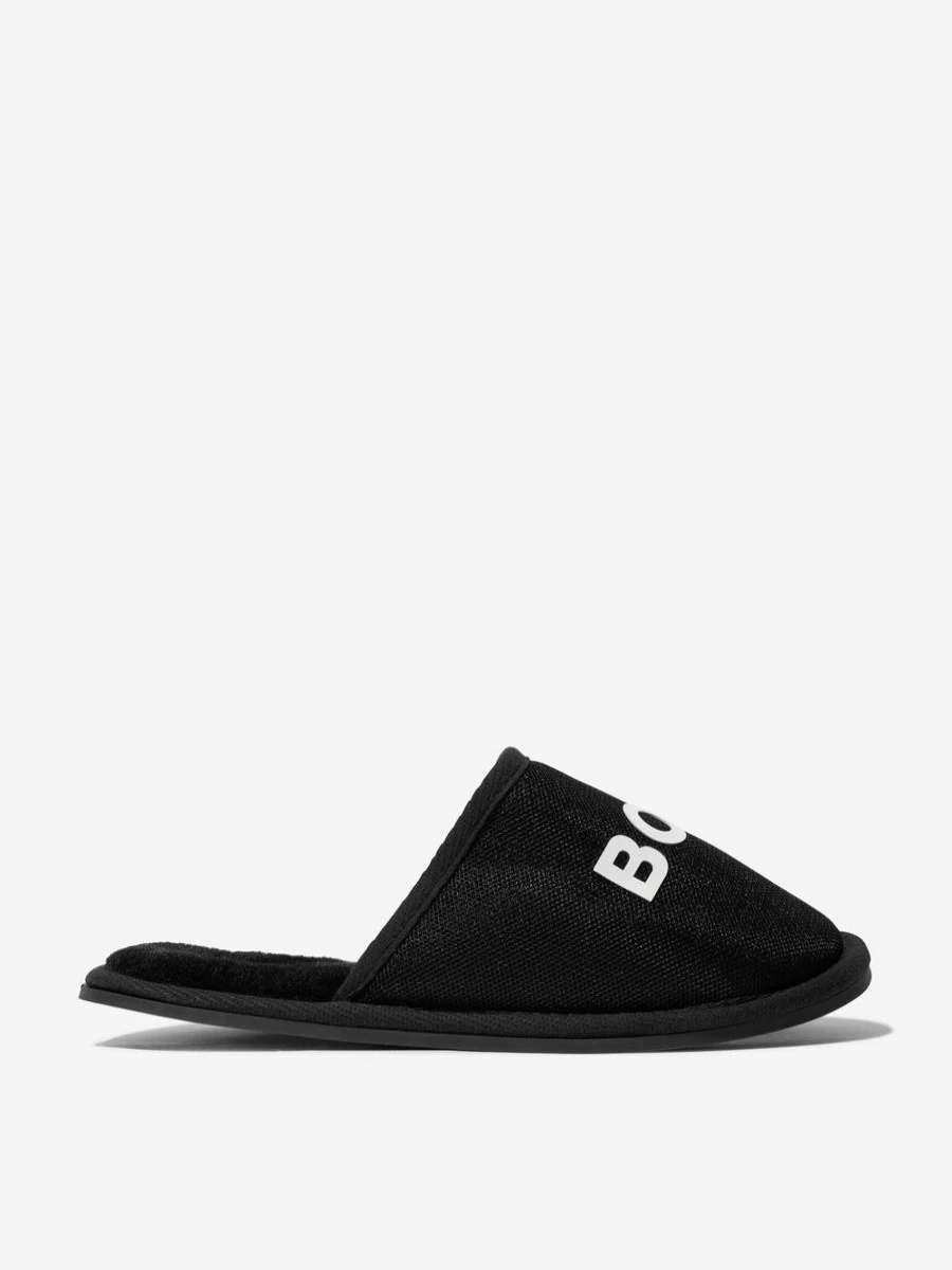 BOSS Teen Boys' Logo Sliders | Casual Slide Sandals for Teens by Childsplay Clothing