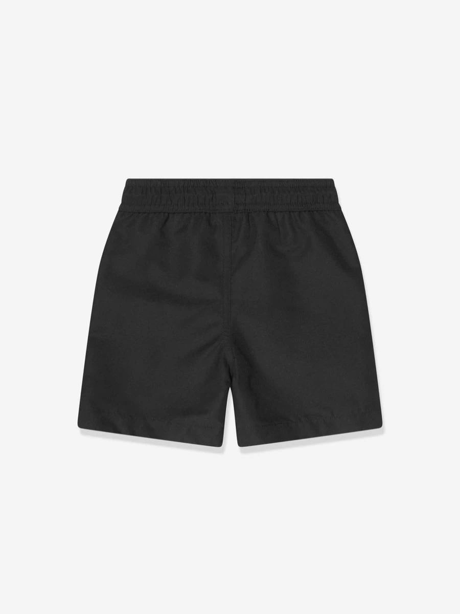 Timberland Boys' Black Logo Swim Shorts for Active Kids