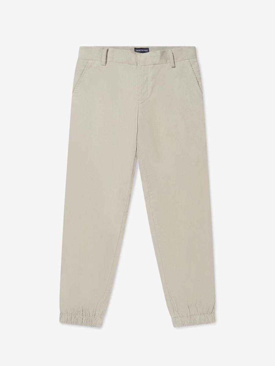 Emporio Armani Boys Corduroy Pants | Branded Kids Trousers for Boys