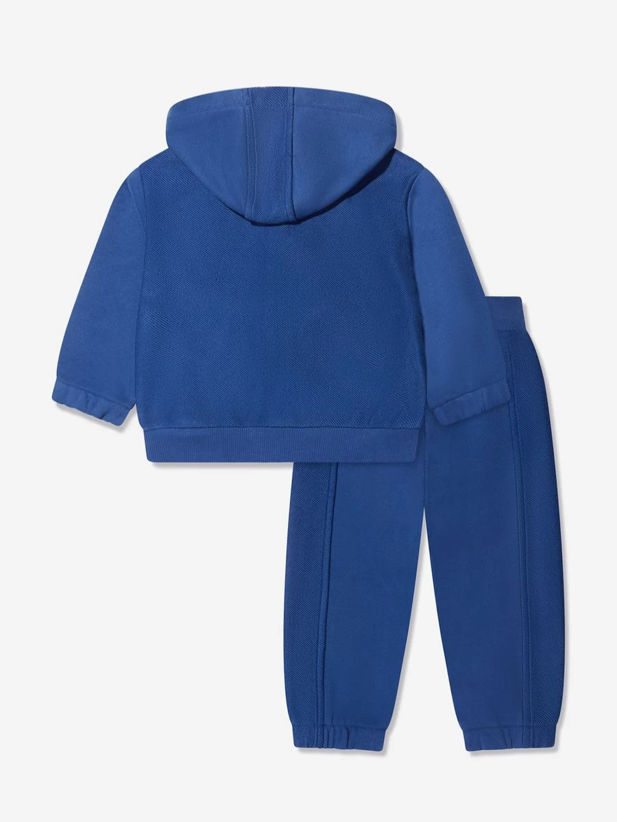 Emporio Armani Baby Boys Blue Logo Tracksuit - Comfortable & Stylish Outfit