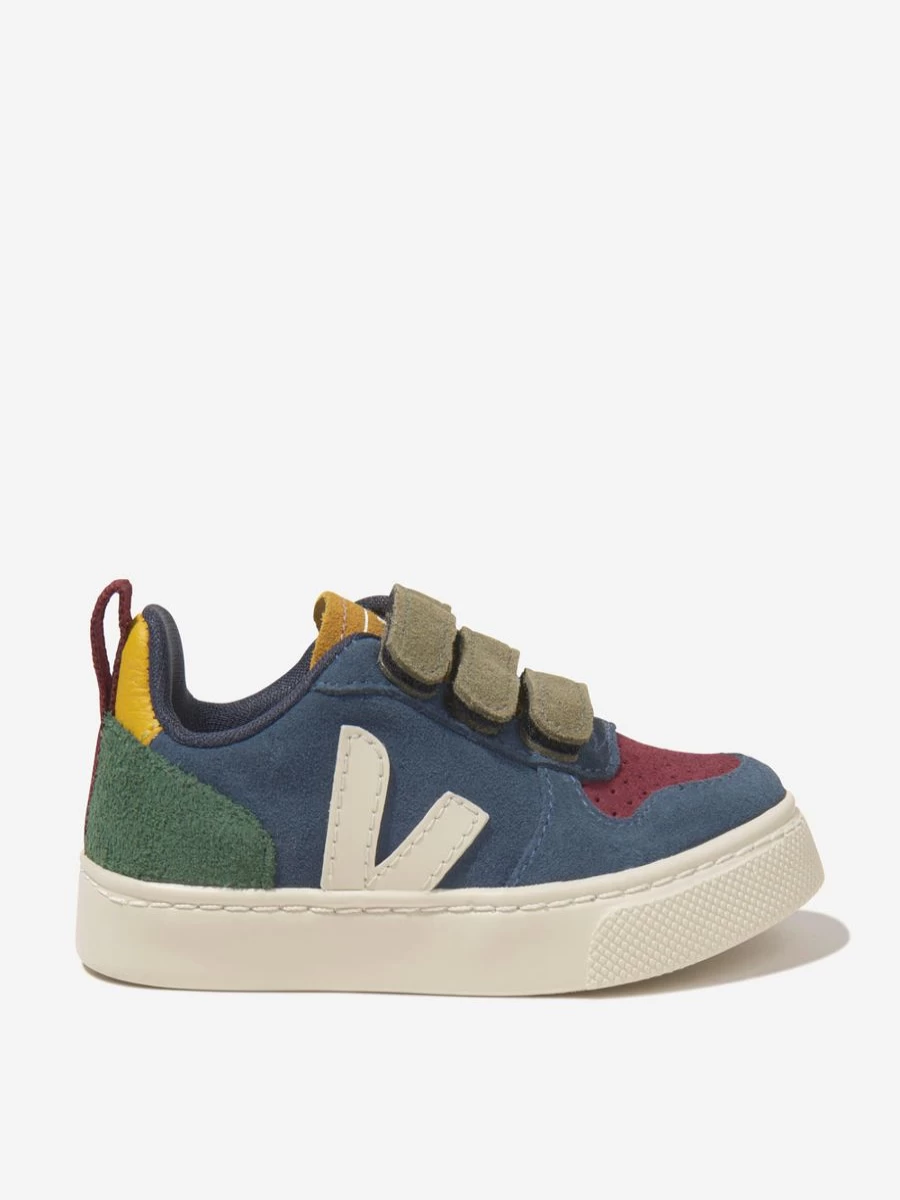 Veja Kids Suede V-10 Sneakers for Teens - Eco-Friendly Leather Trainers