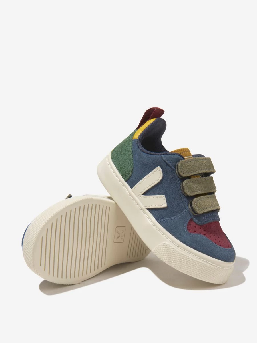 Veja Kids Suede V-10 Sneakers for Teens - Eco-Friendly Leather Trainers