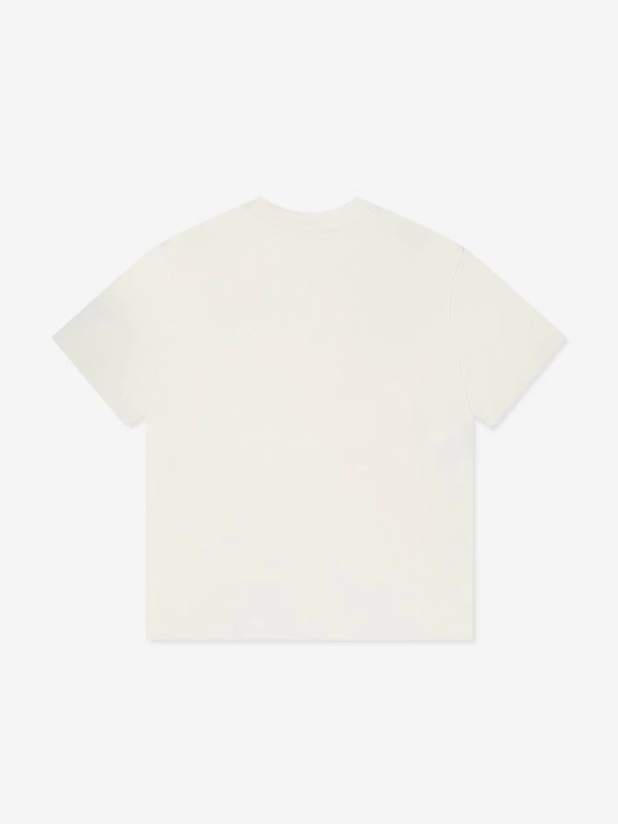 Off-White Boys White Sketch Logo Graphic T-Shirt
