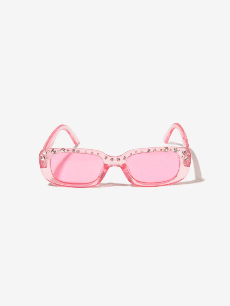 Monnalisa Pink Colour Sunglasses for Girls with Protective Case