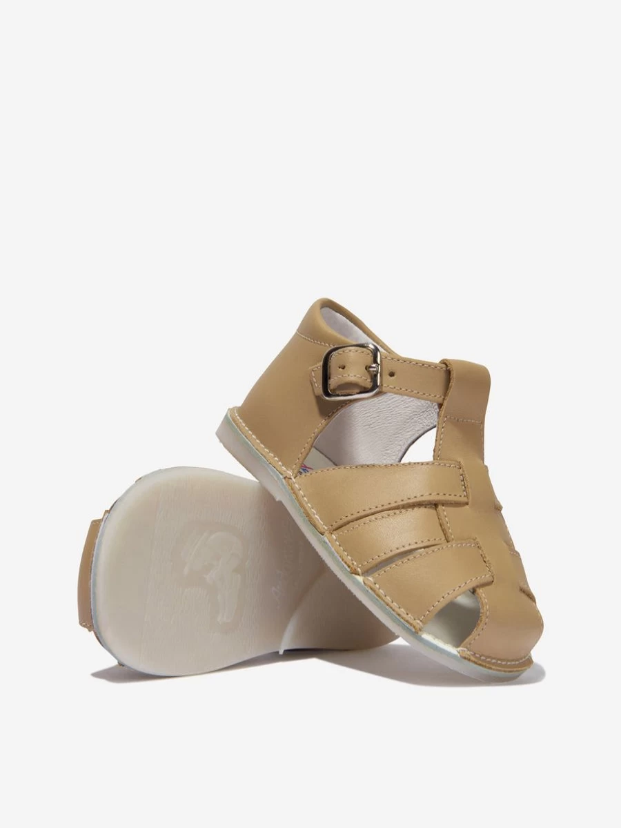 Andanines Grey Baby Sandals with Buckle Strap – Comfortable & Stylish for Infants