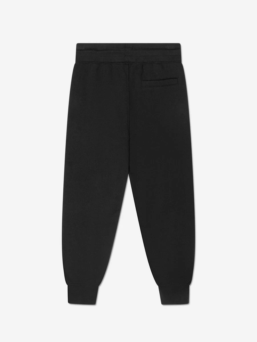 Molo Boys' Black Logo Joggers for Kids - Comfortable Athletic Pants