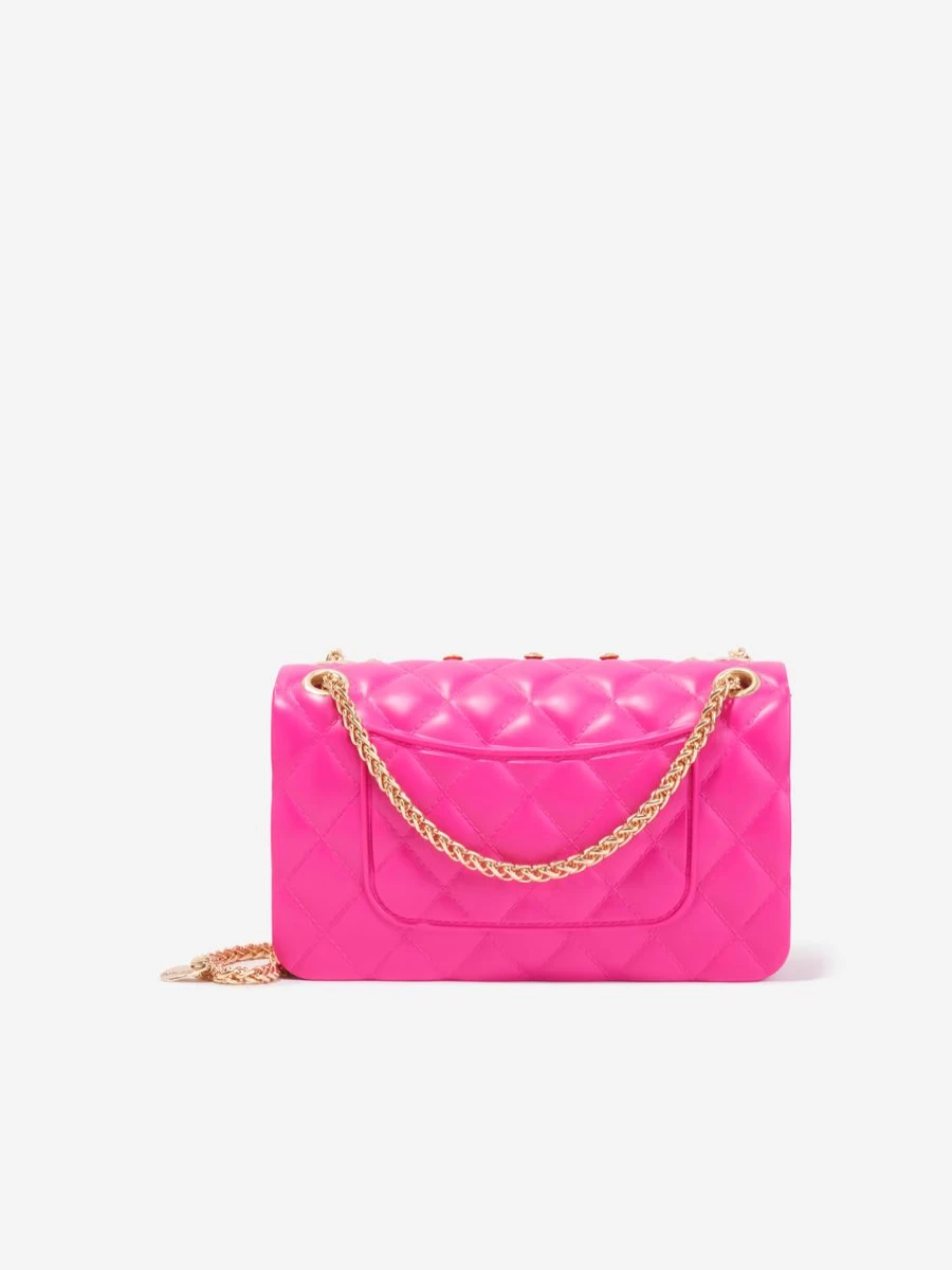 Monnalisa Pink Studded Handbag for Girls - Stylish & Trendy Crossbody Purse