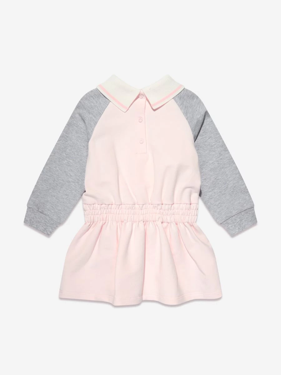Fendi Kids Baby Girls Pink Sweater Dress - Soft Knit Casual Outfit