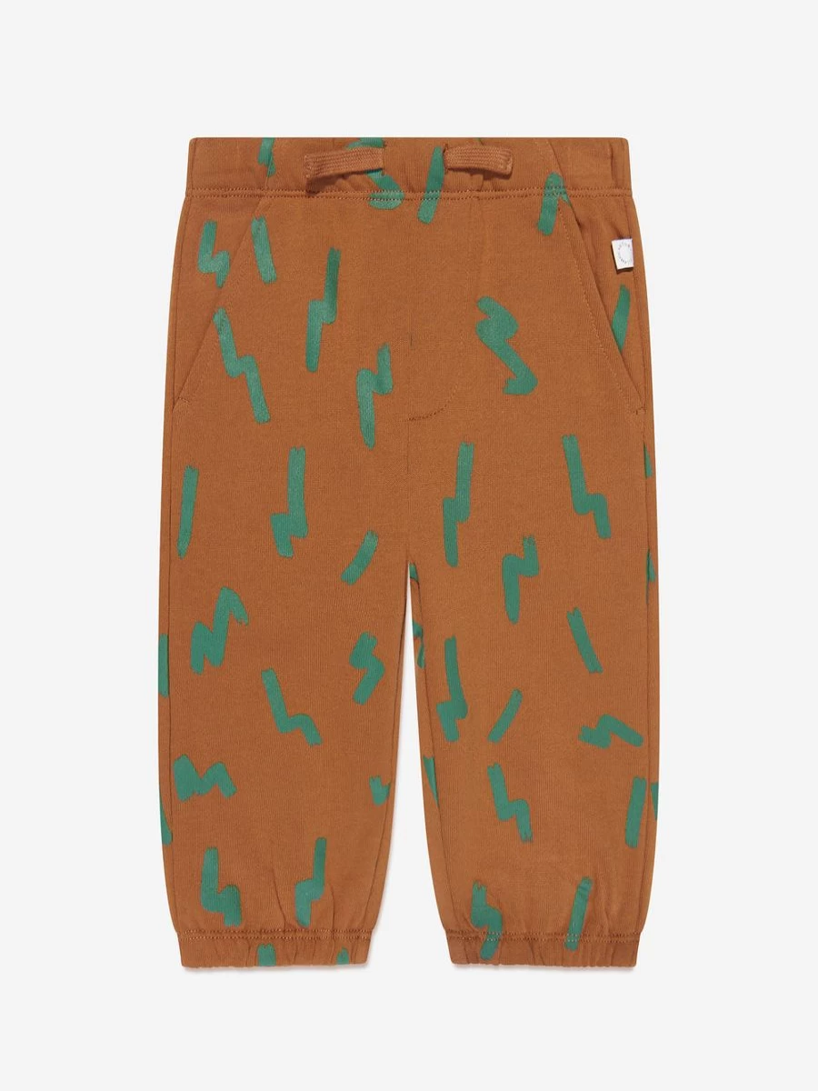 Stella McCartney Kids Baby Boys Brown Joggers Pants Casual Comfortable
