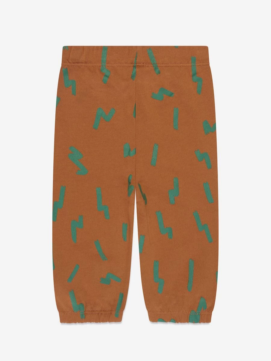 Stella McCartney Kids Baby Boys Brown Joggers Pants Casual Comfortable