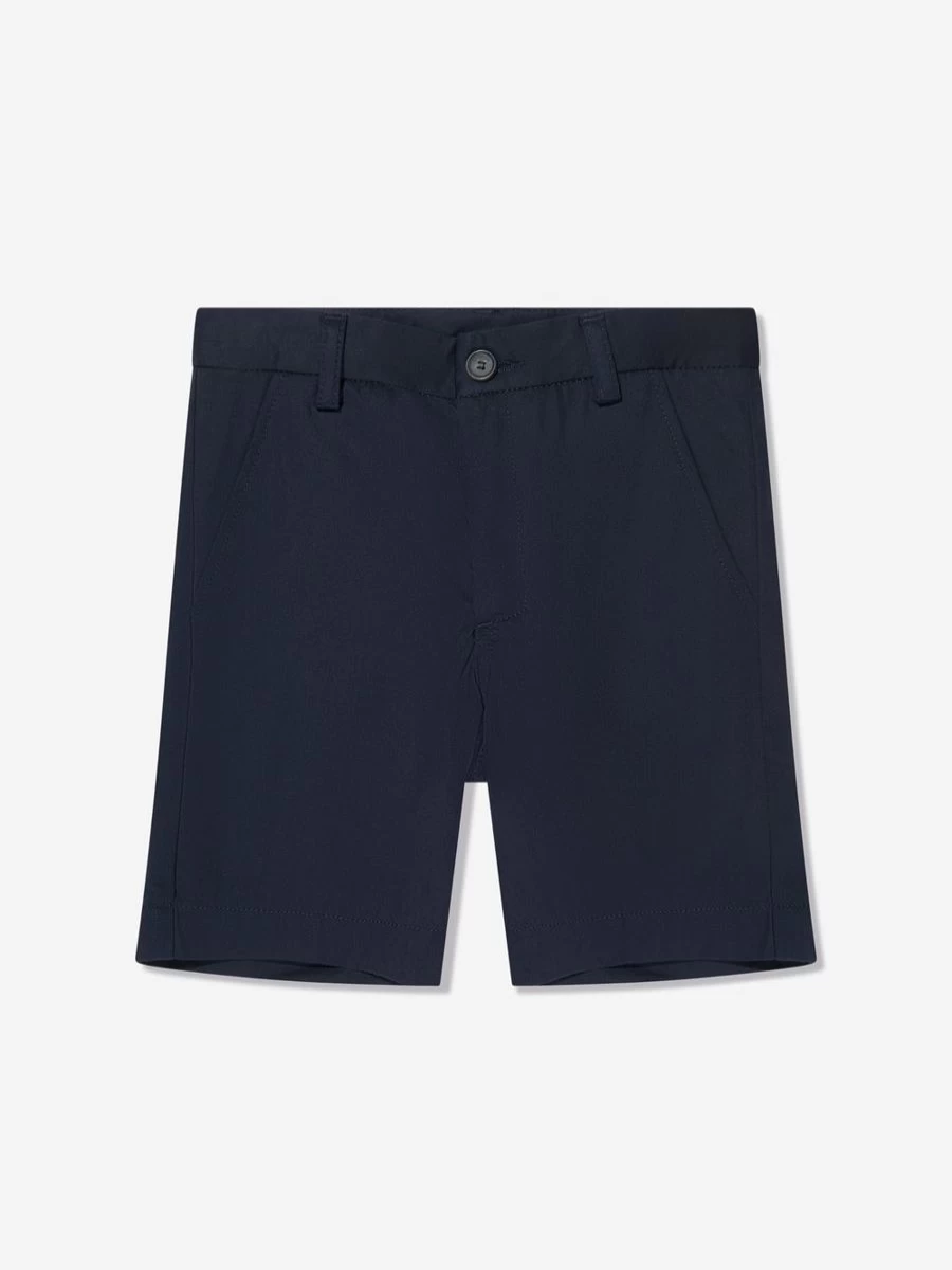 Bonpoint Boys Navy Calvin Bermuda Shorts for Kids