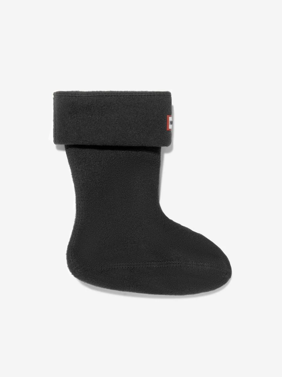 Hunter Boys' Recycled Fleece Boot Socks - Eco-Friendly Kids' Warm Winter Socks