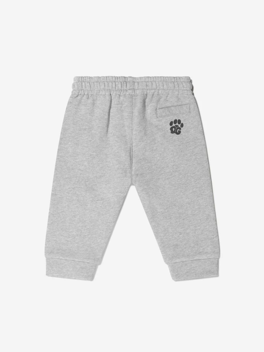 Dolce & Gabbana Kids Boys Cotton Joggers - Comfortable Branded Pants for Toddlers