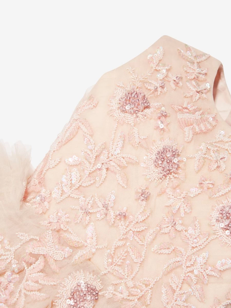 "Maison Ava Blush Coralie Dress for Teen Girls – Elegant & Stylish"