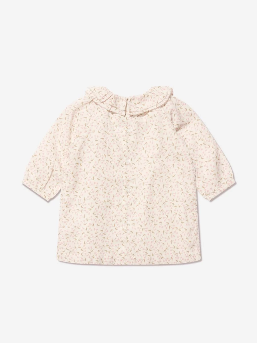 Bonpoint Baby Girls Pink Flavili Dress - Elegant & Stylish Infant Dress