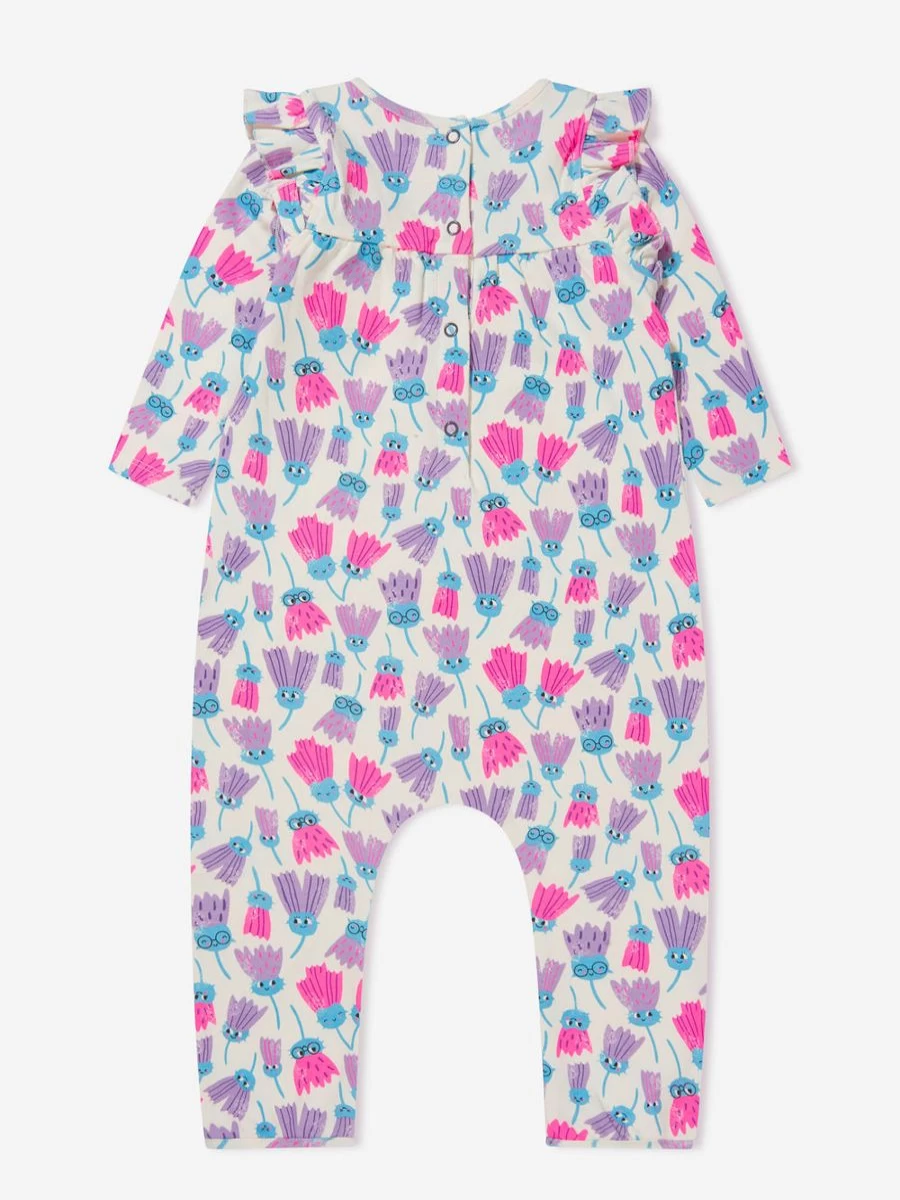The Bonnie Mob Girls' Organic Cotton Lizzie Romper - Soft & Stylish Baby Jumpsuit | Childsplay Clothing
