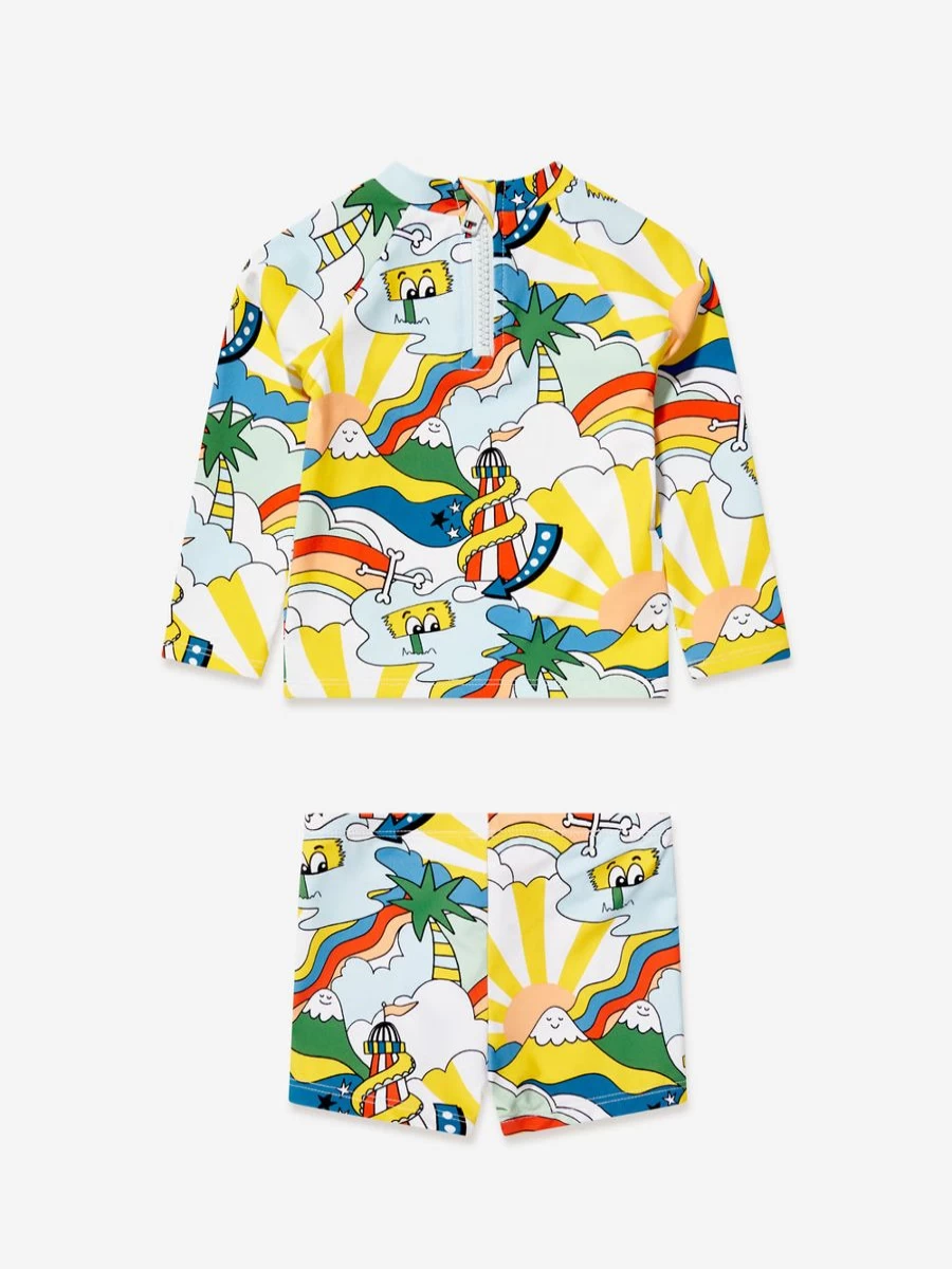 Stella McCartney Kids Boys' Colorful Swim Set for Baby Boys