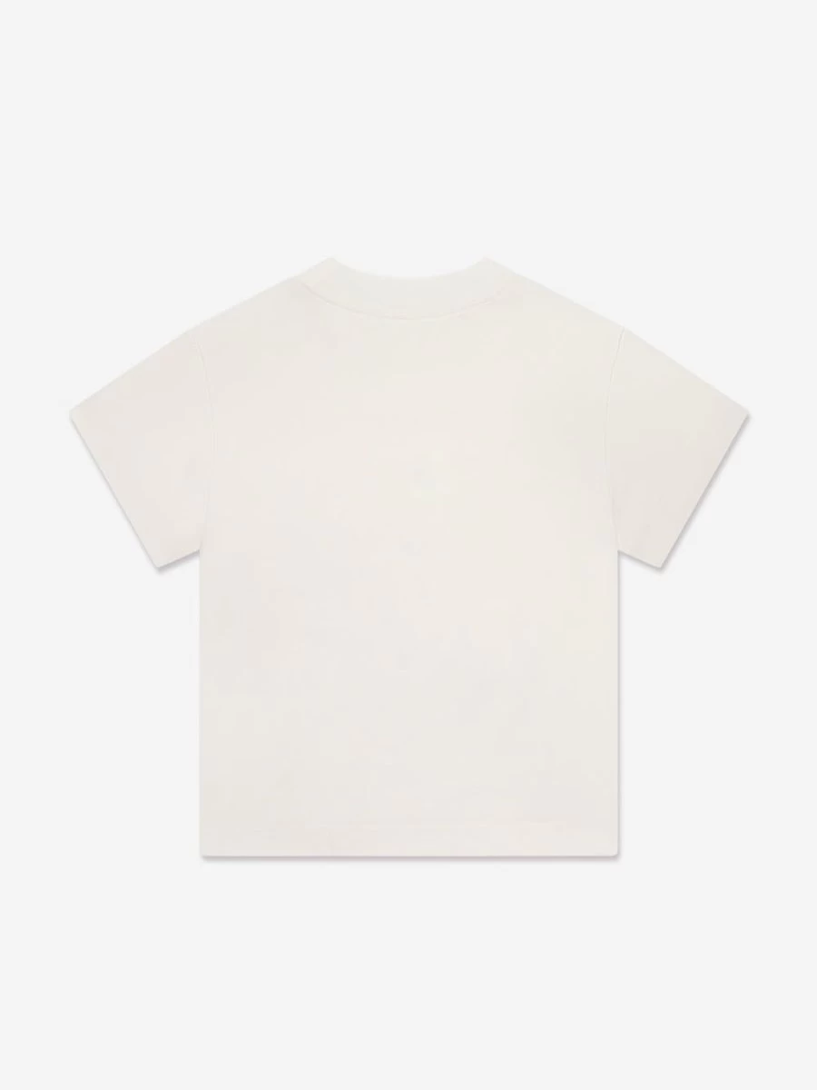 Palm Angels Boys White Astro Bear Graphic T-Shirt