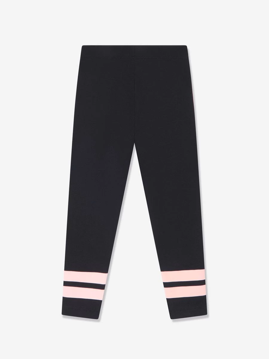 Off-White Girls Team 23 Black Leggings for Athletic Wear