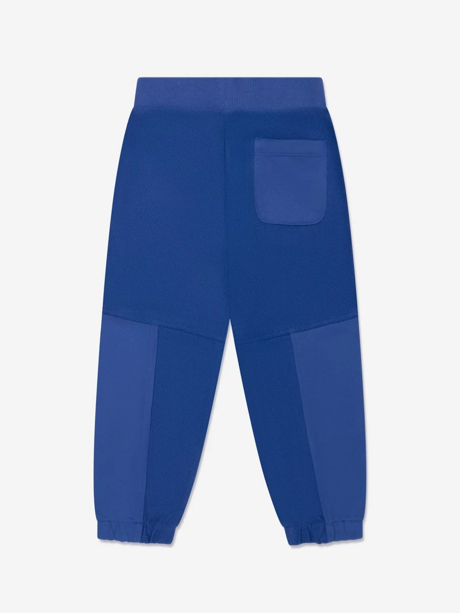 Emporio Armani Boys' Blue Logo Joggers - Stylish Casual Pants for Kids