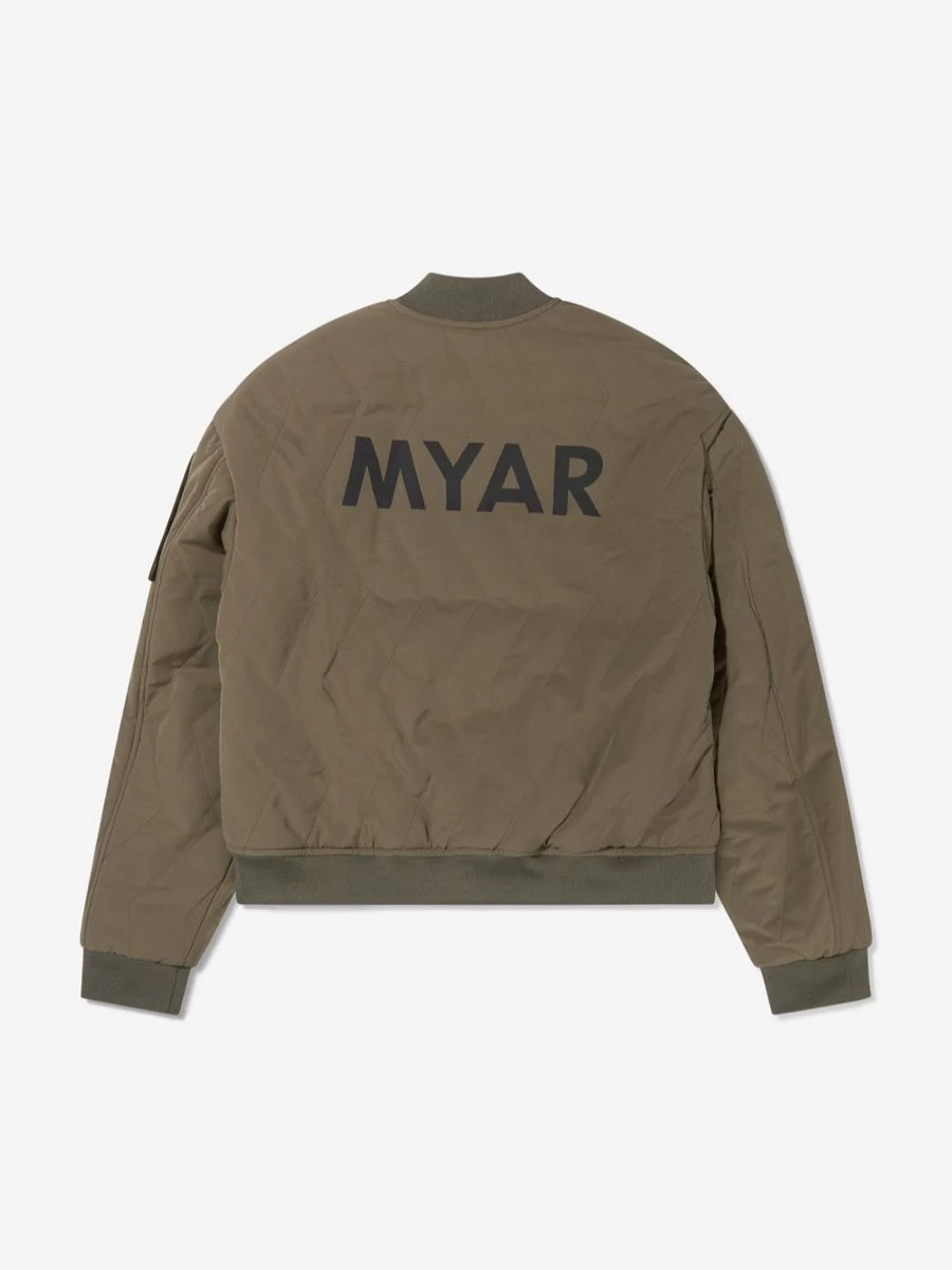 Myar Boys' Logo Bomber Jacket - Stylish Kids Outerwear for Play & Comfort | Childsplay Clothing Collection