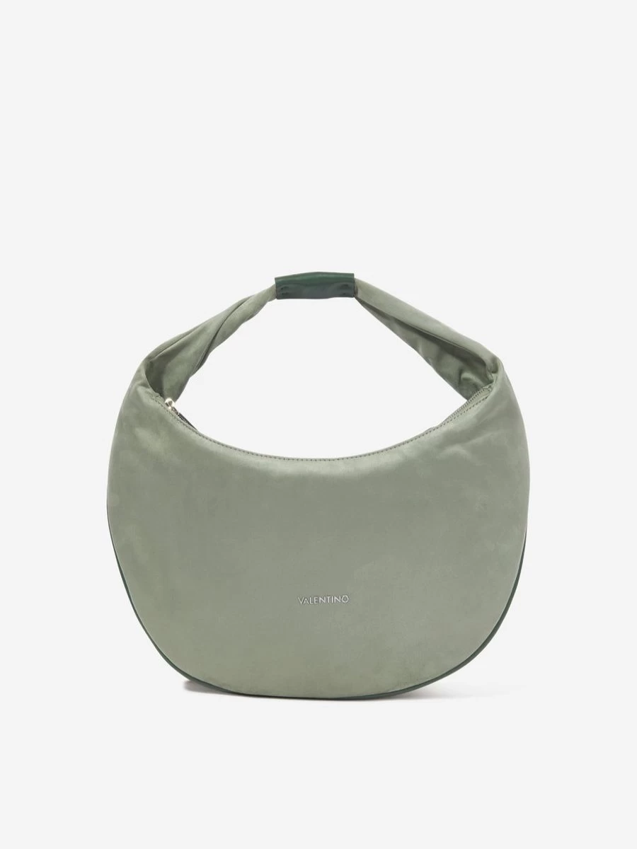 Valentino Girls Green Lemonade Hobo Bag 30cm Wide Shoulder Handbag