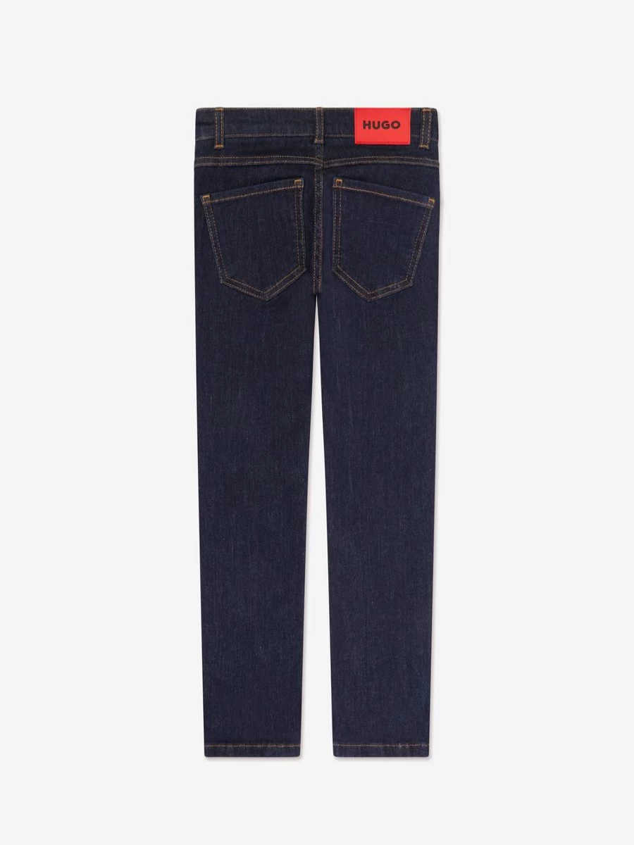 Hugo Boys Blue Skinny Fit Jeans for Kids - Stylish & Comfortable Denim Pants
