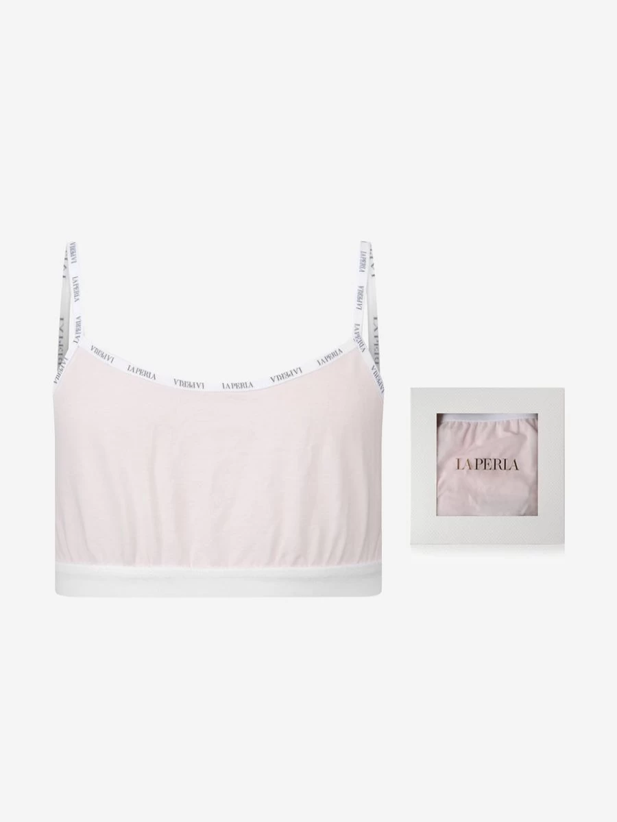 La Perla Girls' Cotton Bralette - Comfortable & Stylish Underwear for Teens