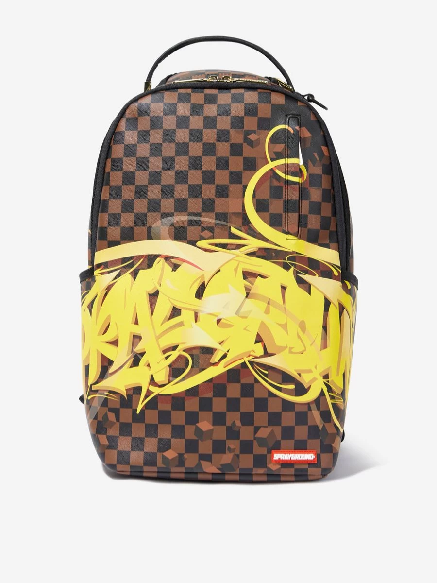 Sprayground Boys Wildstyle Deluxe Backpack for Kids - Stylish School Bag