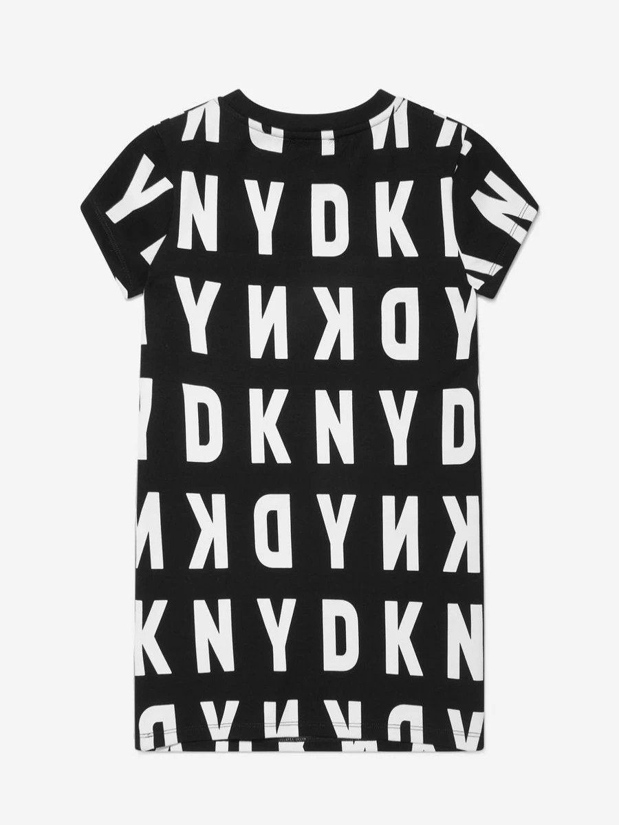 DKNY Girls 2-In-1 Logo Dress | Stylish & Comfortable Toddler Dress