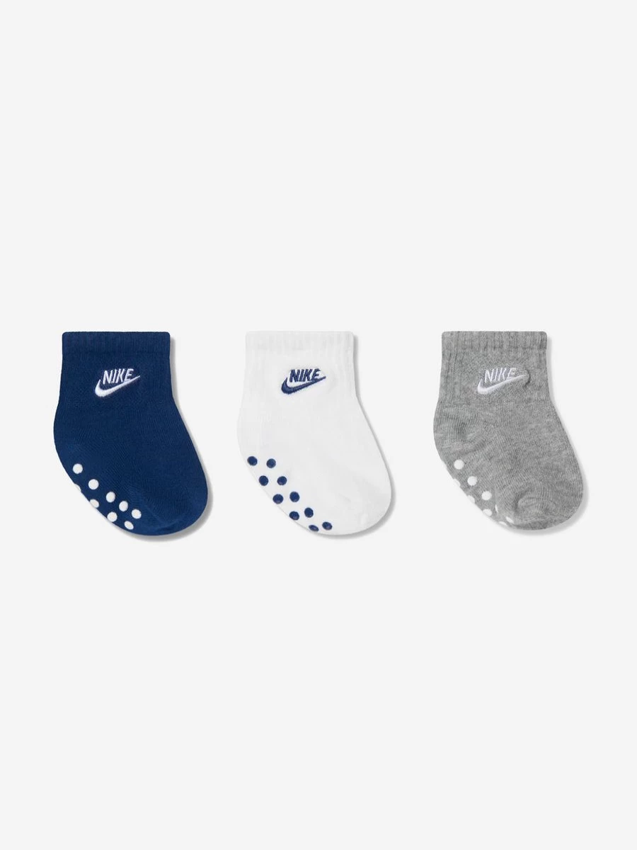 Nike Boys Futura Gripper Socks - Multicolor Non-Slip Athletic Socks for Kids