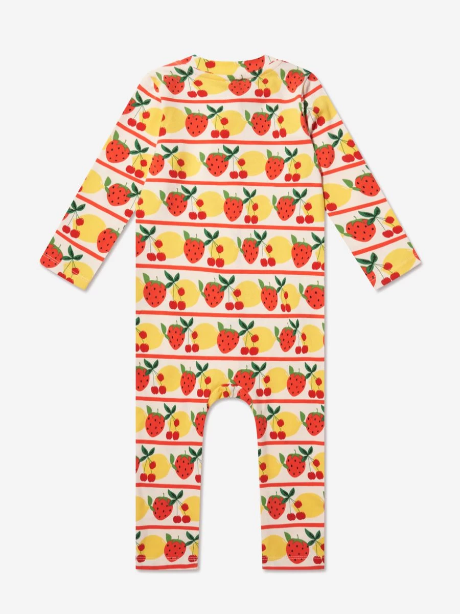Mini Rodini Baby Fruits Multicolored Jumpsuit for Infants