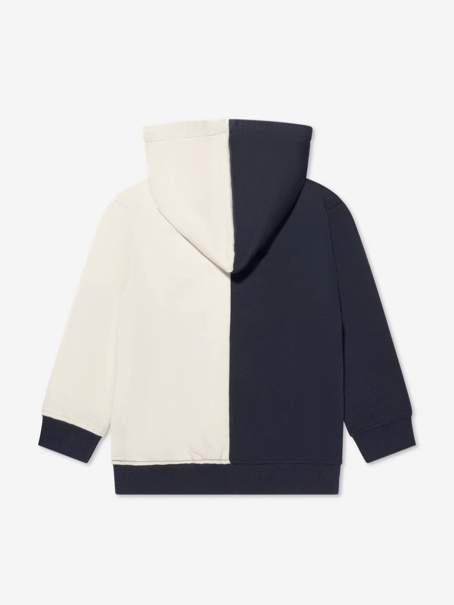 Trussardi Boys Navy Ulak Hoodie for Kids - Stylish & Comfortable Zip-Up Jacket