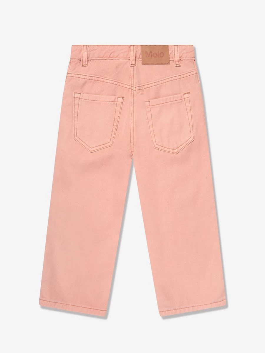 Molo Boys' Pink Regular Fit Jeans for Kids - Comfortable & Stylish