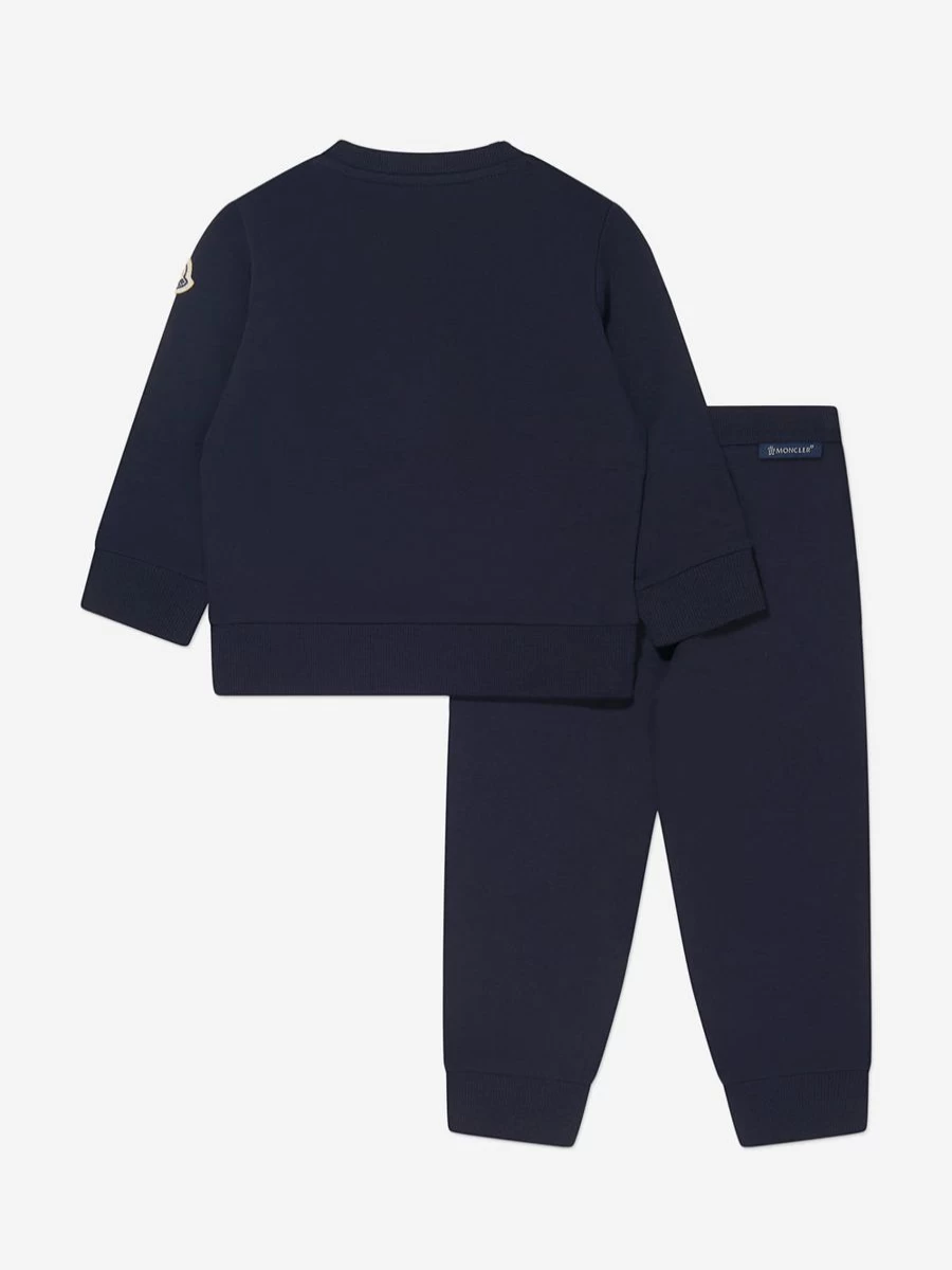 Moncler Enfant Baby Boys Logo Tracksuit - Crew Neck Jogger Set for Infants & Toddlers